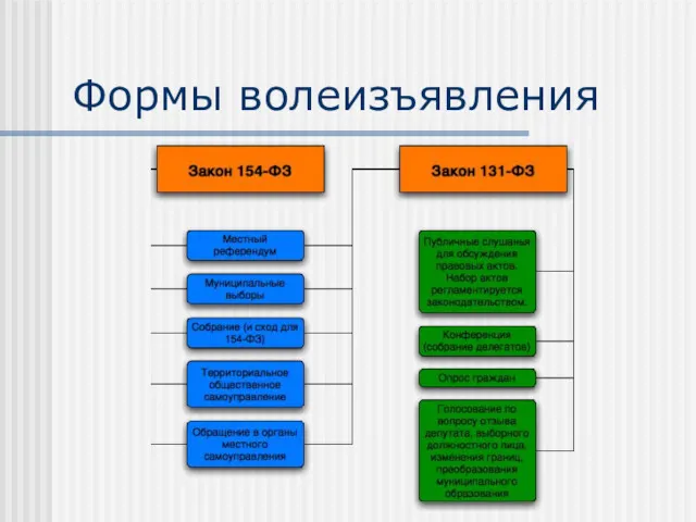 Формы волеизъявления