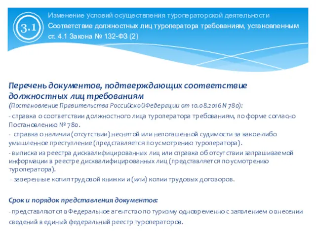 Перечень документов, подтверждающих соответствие должностных лиц требованиям (Постановление Правительства Российской