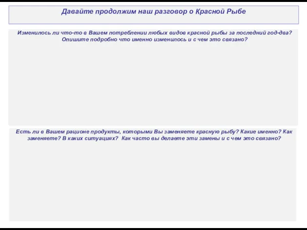 Давайте продолжим наш разговор о Красной Рыбе Изменилось ли что-то