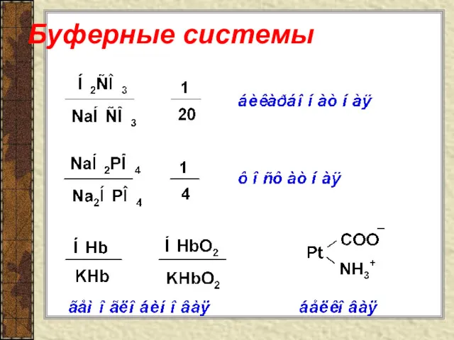 Буферные системы