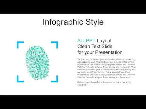 Infographic Style ALLPPT Layout Clean Text Slide for your Presentation