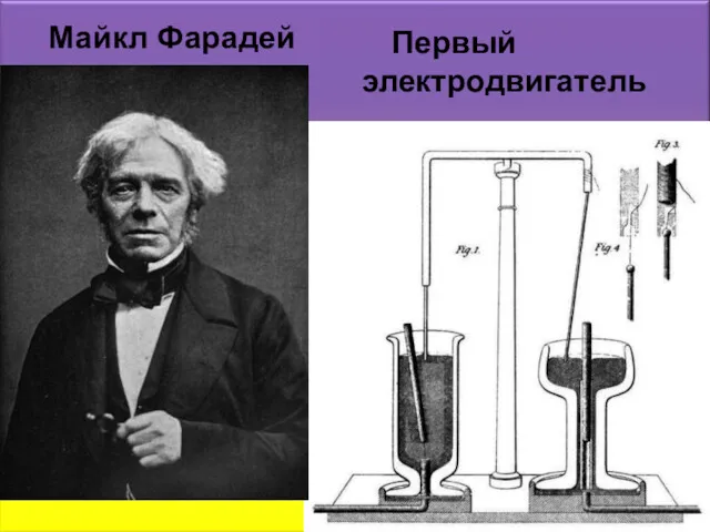 Майкл Фарадей Первый электродвигатель