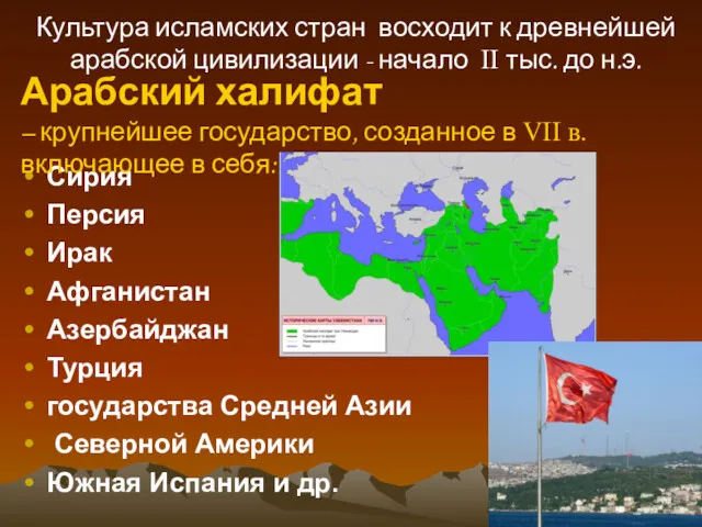 Сирия Персия Ирак Афганистан Азербайджан Турция государства Средней Азии Северной Америки Южная Испания