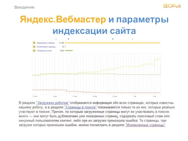 Яндекс.Вебмастер и параметры индексации сайта (webmaster.yandex.ru) Введение