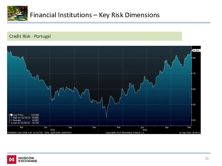 Financial Institutions – Key Risk Dimensions Credit Risk - Portugal