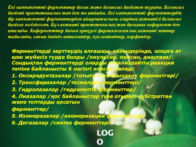 Ферменттерді зерттеудің алғашқы, кезендерінде, оларға ат қою жүйесіз түрде болды