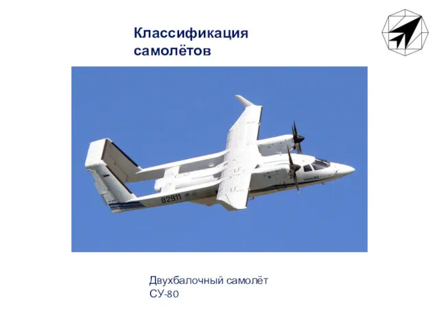 Двухбалочный самолёт СУ-80 Классификация самолётов