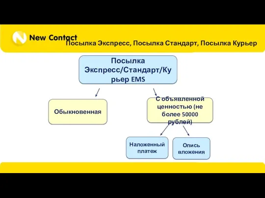 Посылка Экспресс, Посылка Стандарт, Посылка Курьер Посылка Экспресс/Стандарт/Курьер EMS Обыкновенная