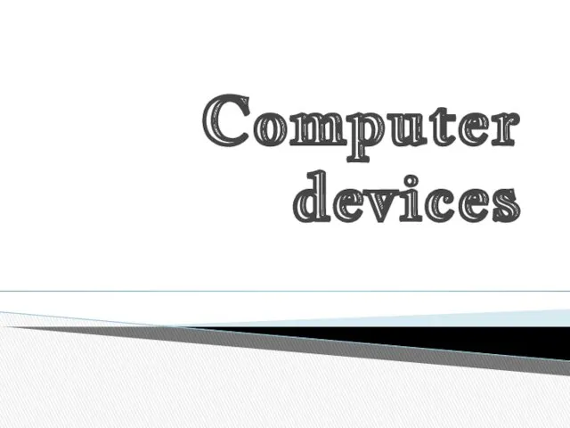 Computer devices