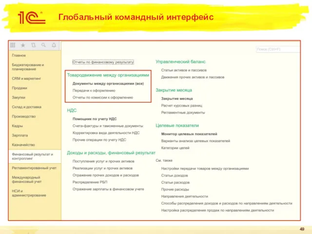 Глобальный командный интерфейс