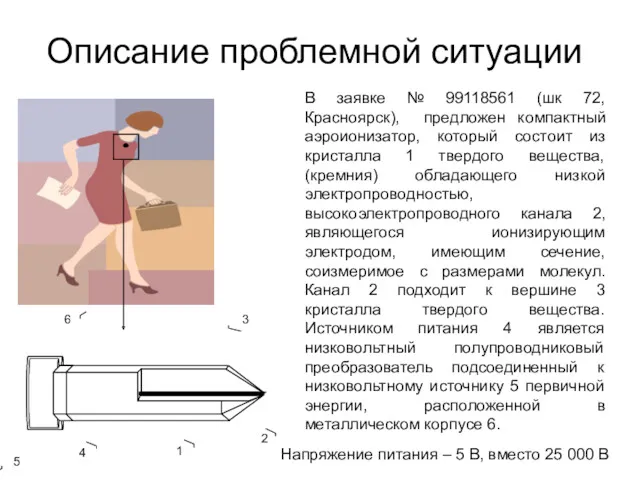 В заявке № 99118561 (шк 72, Красноярск), предложен компактный аэроионизатор, который состоит из