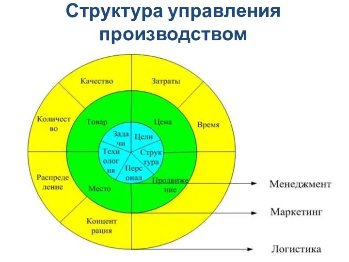 Структура управления производством