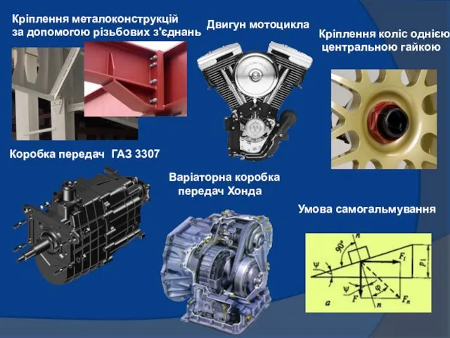 Кріплення коліс однією центральною гайкою Коробка передач ГАЗ 3307 Варіаторна