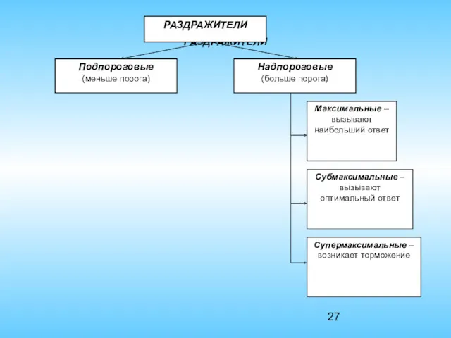 РАЗДРАЖИТЕЛИ