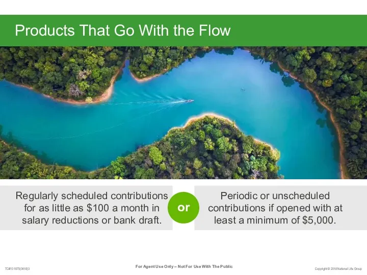 Products That Go With the Flow Regularly scheduled contributions for