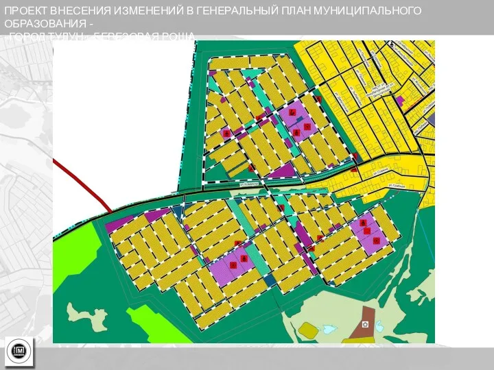 ПРОЕКТ ВНЕСЕНИЯ ИЗМЕНЕНИЙ В ГЕНЕРАЛЬНЫЙ ПЛАН МУНИЦИПАЛЬНОГО ОБРАЗОВАНИЯ - «ГОРОД ТУЛУН». БЕРЕЗОВАЯ РОЩА.