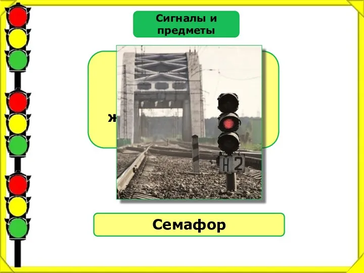 Сигналы и предметы Сигнальное устройство на железной дороге? Семафор