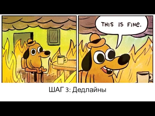 ШАГ 3: Дедлайны