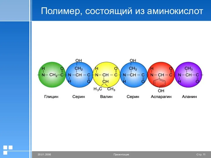 Полимер, состоящий из аминокислот