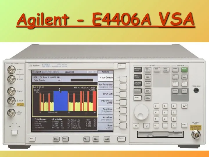 Agilent - E4406A VSA