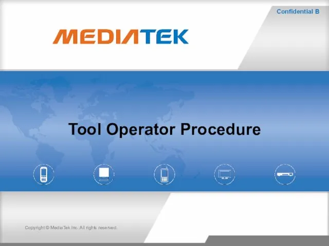 Tool Operator Procedure