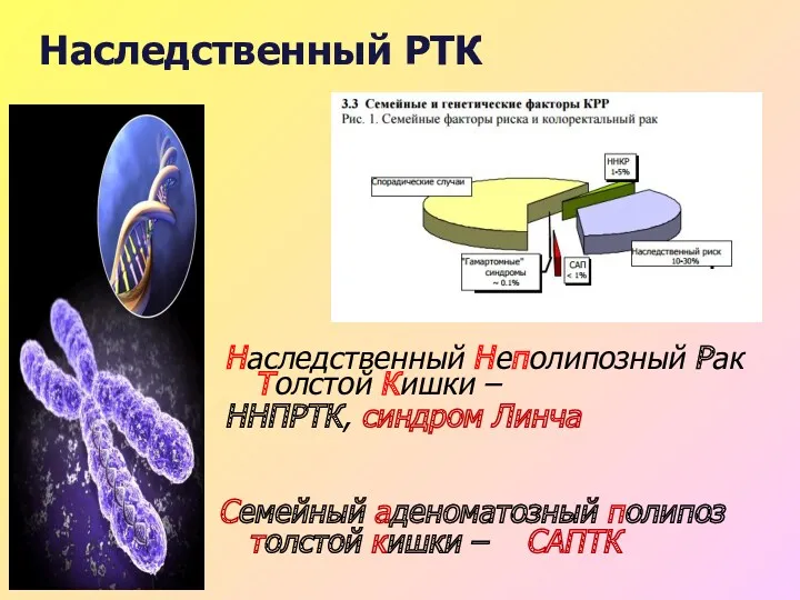 Наследственный РТК Наследственный Неполипозный Рак Толстой Кишки – ННПРТК, синдром