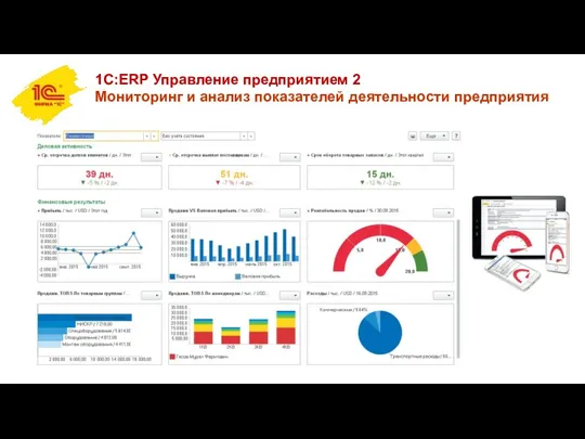 1С:ERP Управление предприятием 2 Мониторинг и анализ показателей деятельности предприятия