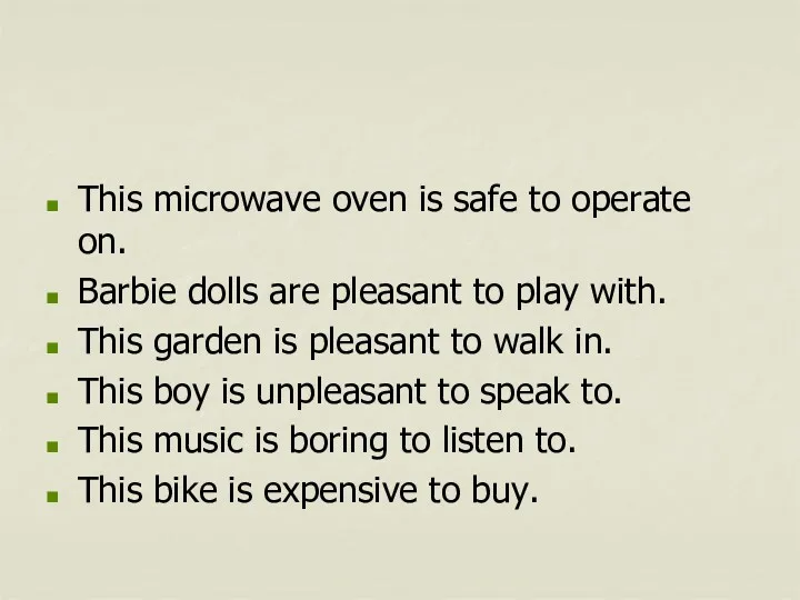 This microwave oven is safe to operate on. Barbie dolls