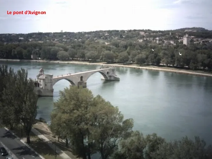 Le pont d‘Avignon