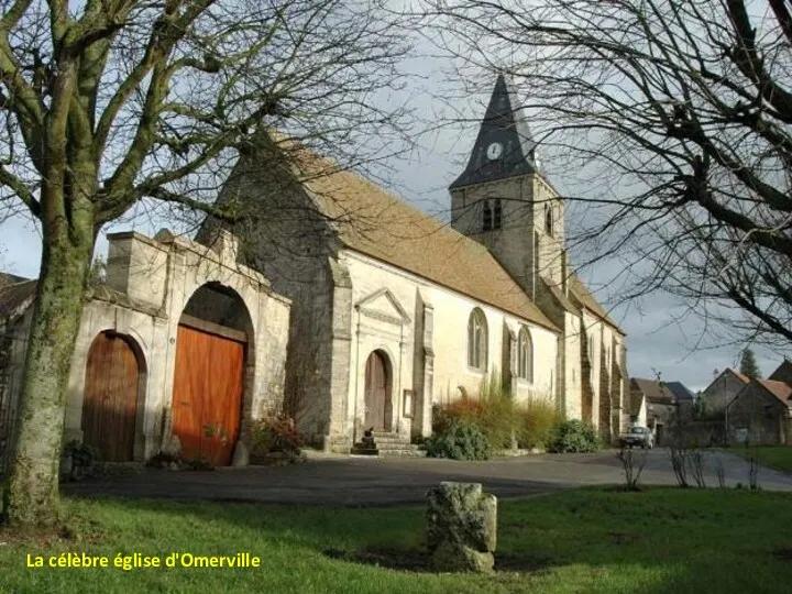 La célèbre église d'Omerville