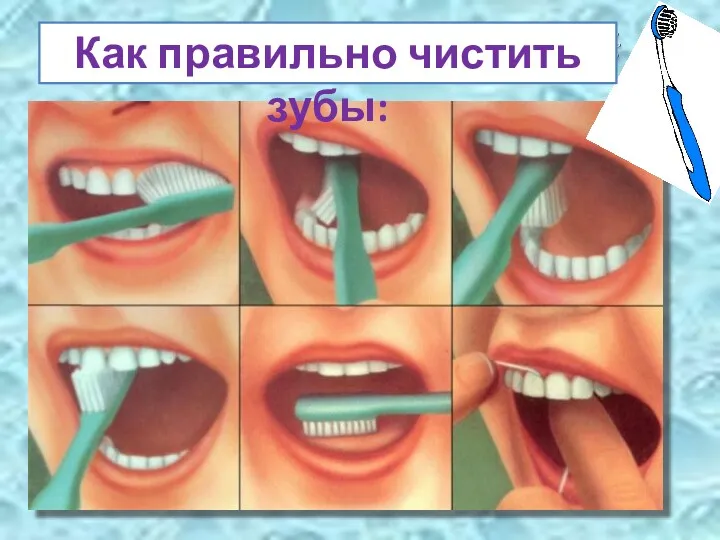 Как правильно чистить зубы: