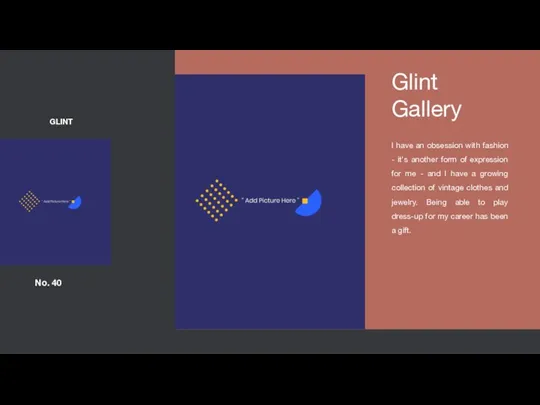 Glint Gallery No. 40 GLINT I have an obsession with