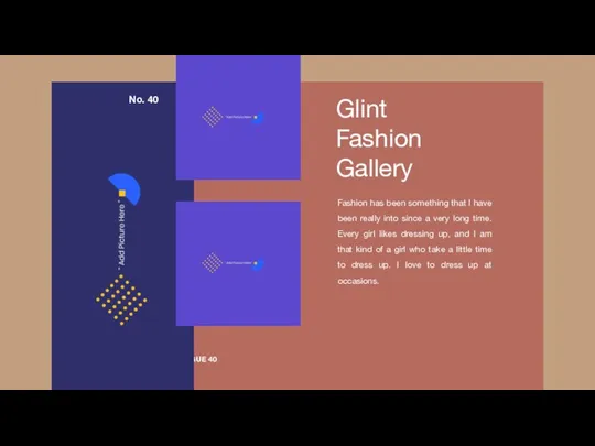 Glint Fashion Gallery CATALOGUE 40 Fashion has been something that I have been