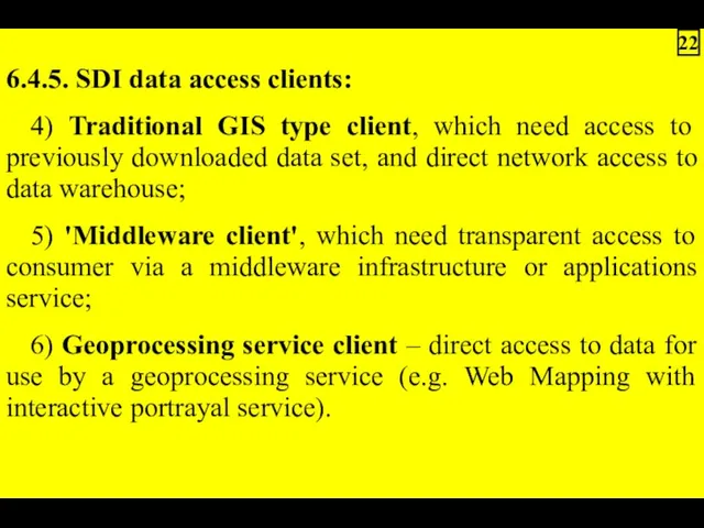 6.4.5. SDI data access clients: 4) Traditional GIS type client,