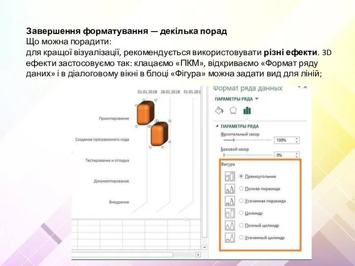 Завершення форматування — декілька порад Що можна порадити: для кращої