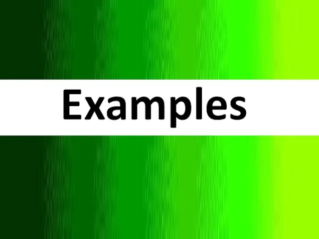 Examples