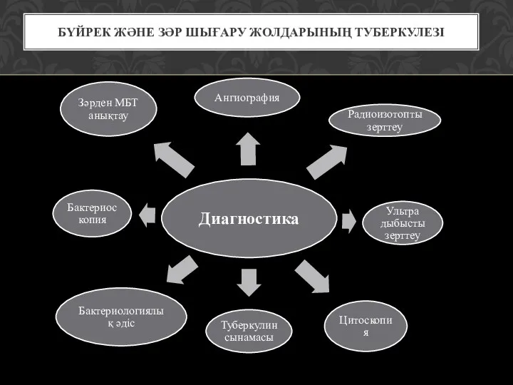 БҮЙРЕК ЖӘНЕ ЗӘР ШЫҒАРУ ЖОЛДАРЫНЫҢ ТУБЕРКУЛЕЗІ