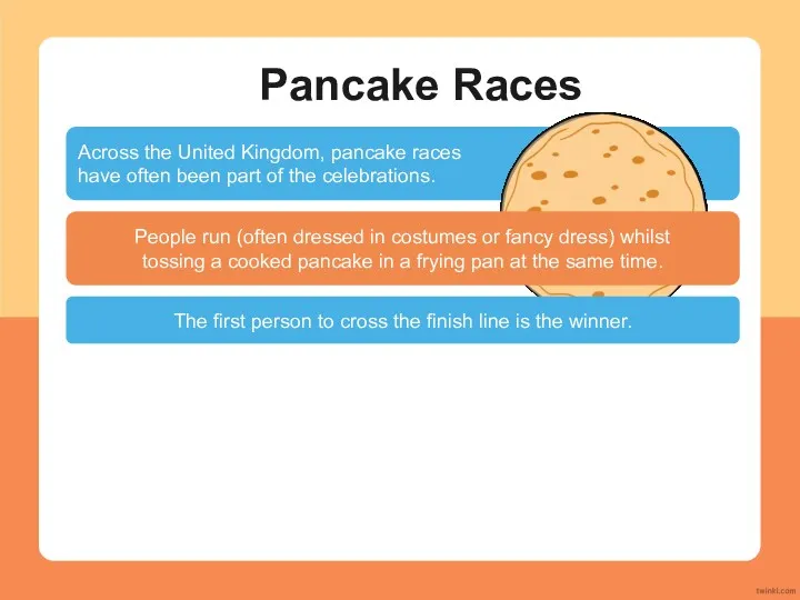 Pancake Races Across the United Kingdom, pancake races have often
