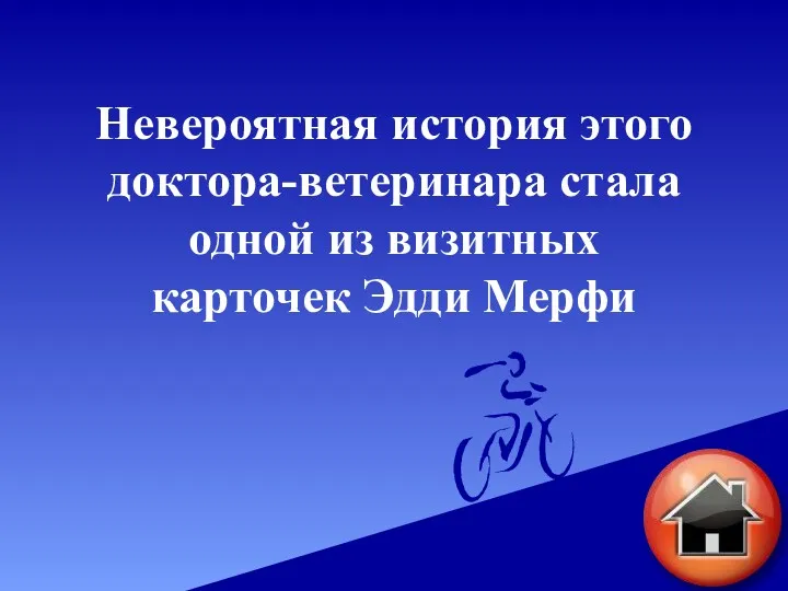 Невероятная история этого доктора-ветеринара стала одной из визитных карточек Эдди Мерфи