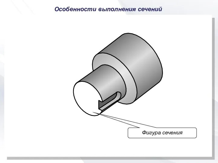 Особенности выполнения сечений Фигура сечения