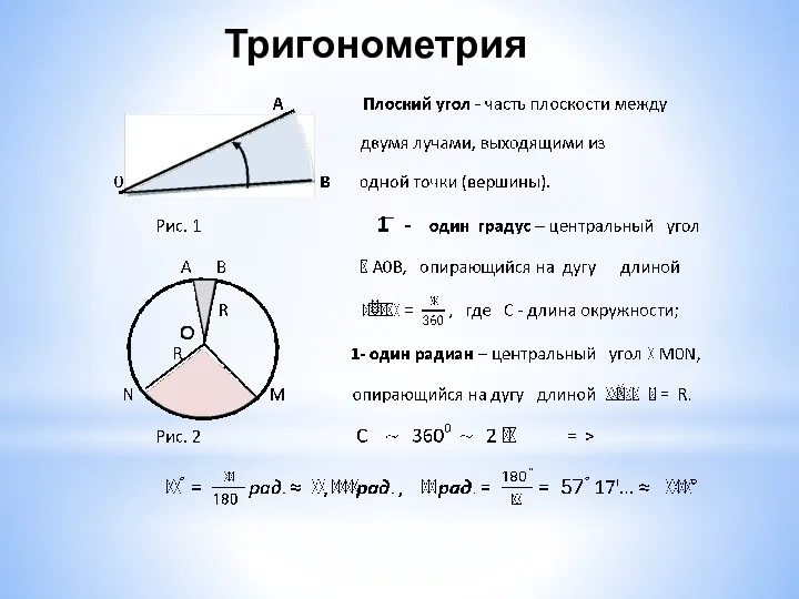 Тригонометрия