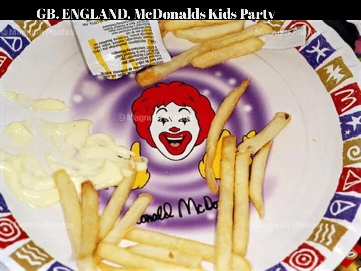 GB. ENGLAND. McDonalds Kids Party