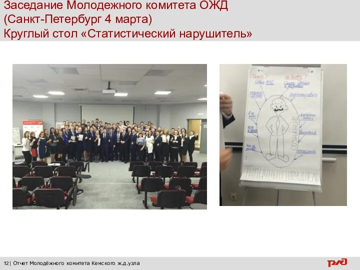 Заседание Молодежного комитета ОЖД (Санкт-Петербург 4 марта) Круглый стол «Статистический