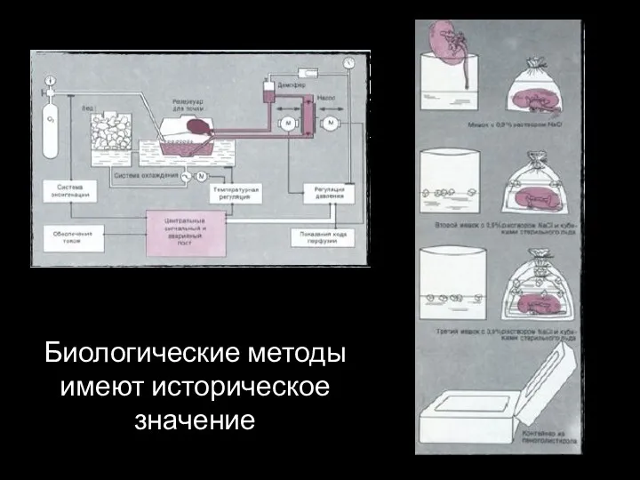 Биологические методы имеют историческое значение