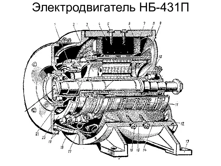 Электродвигатель НБ-431П
