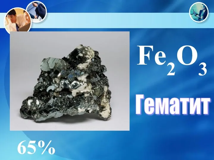 Гематит Fe2O3 65%