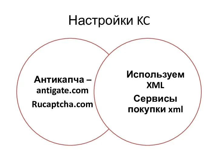 Настройки KC