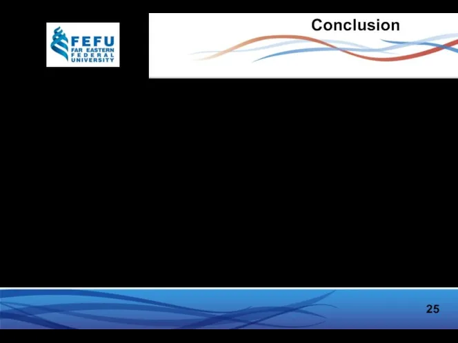 Conclusion 25 A method for predicting the change in temperature