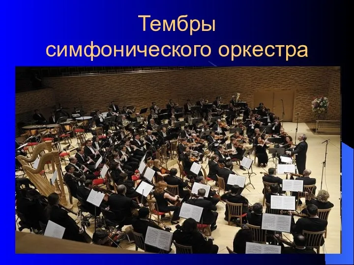 Тембры симфонического оркестра