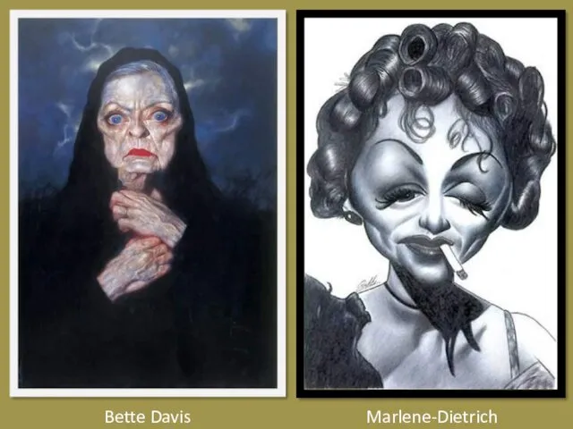 Bette Davis Marlene-Dietrich